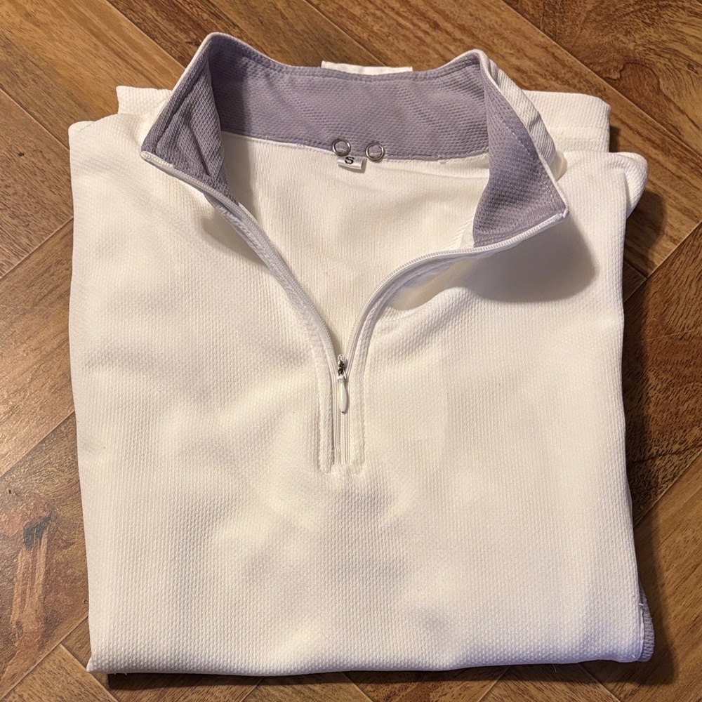 Riding Sport Polo with Lavender Piping